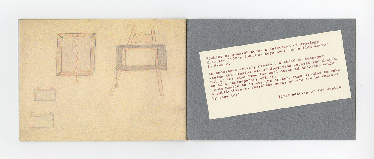Cahier de dessin