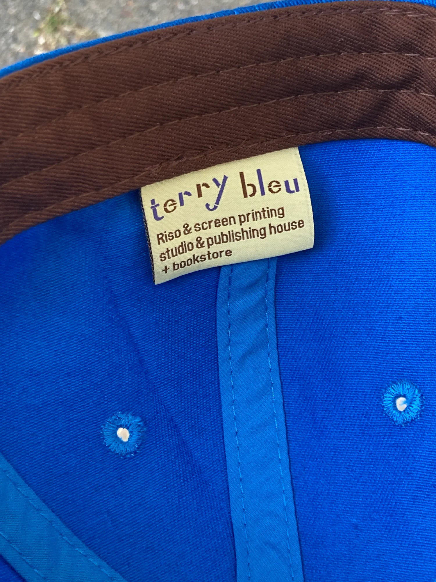 Terry's cap