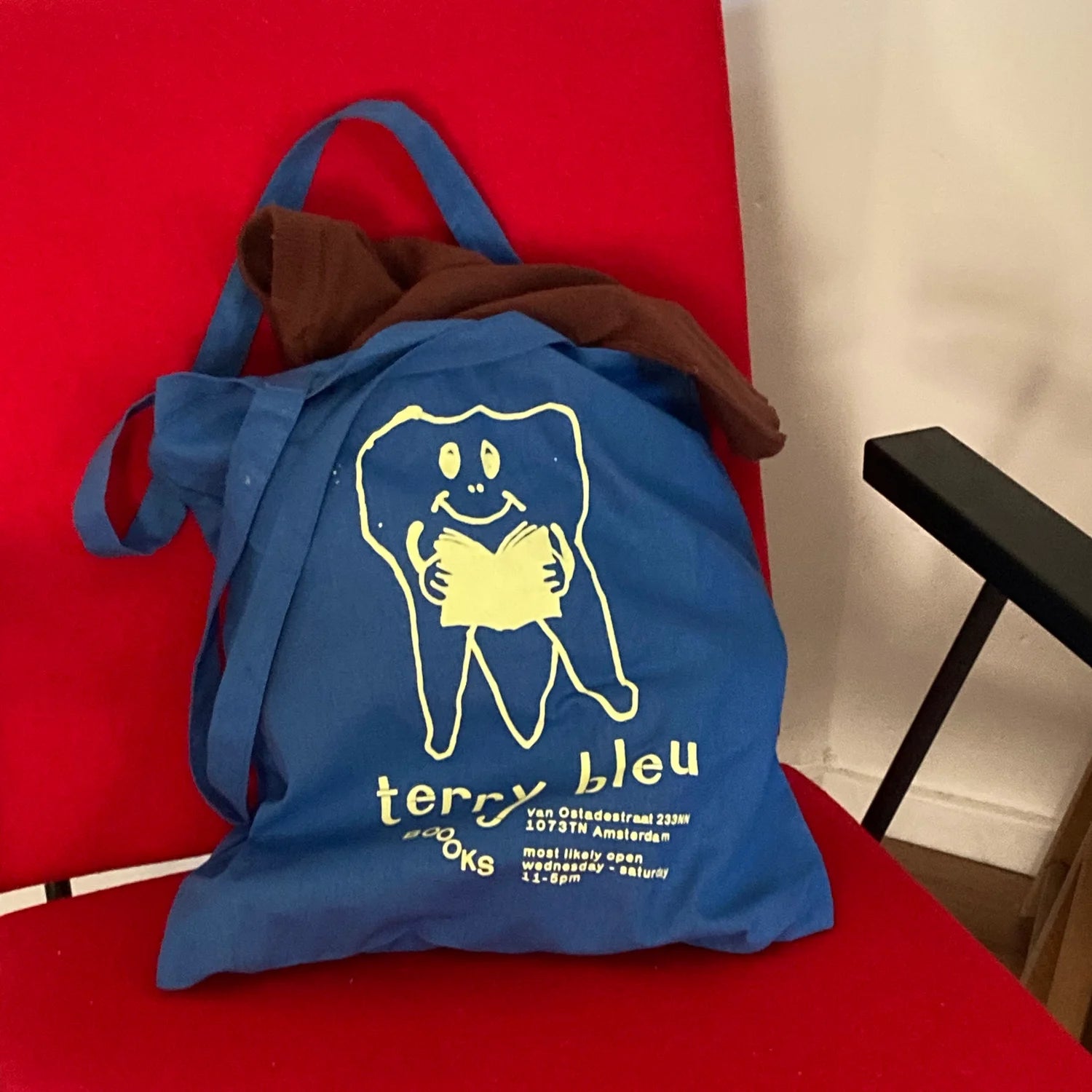 Reading Tooth Tote Bag