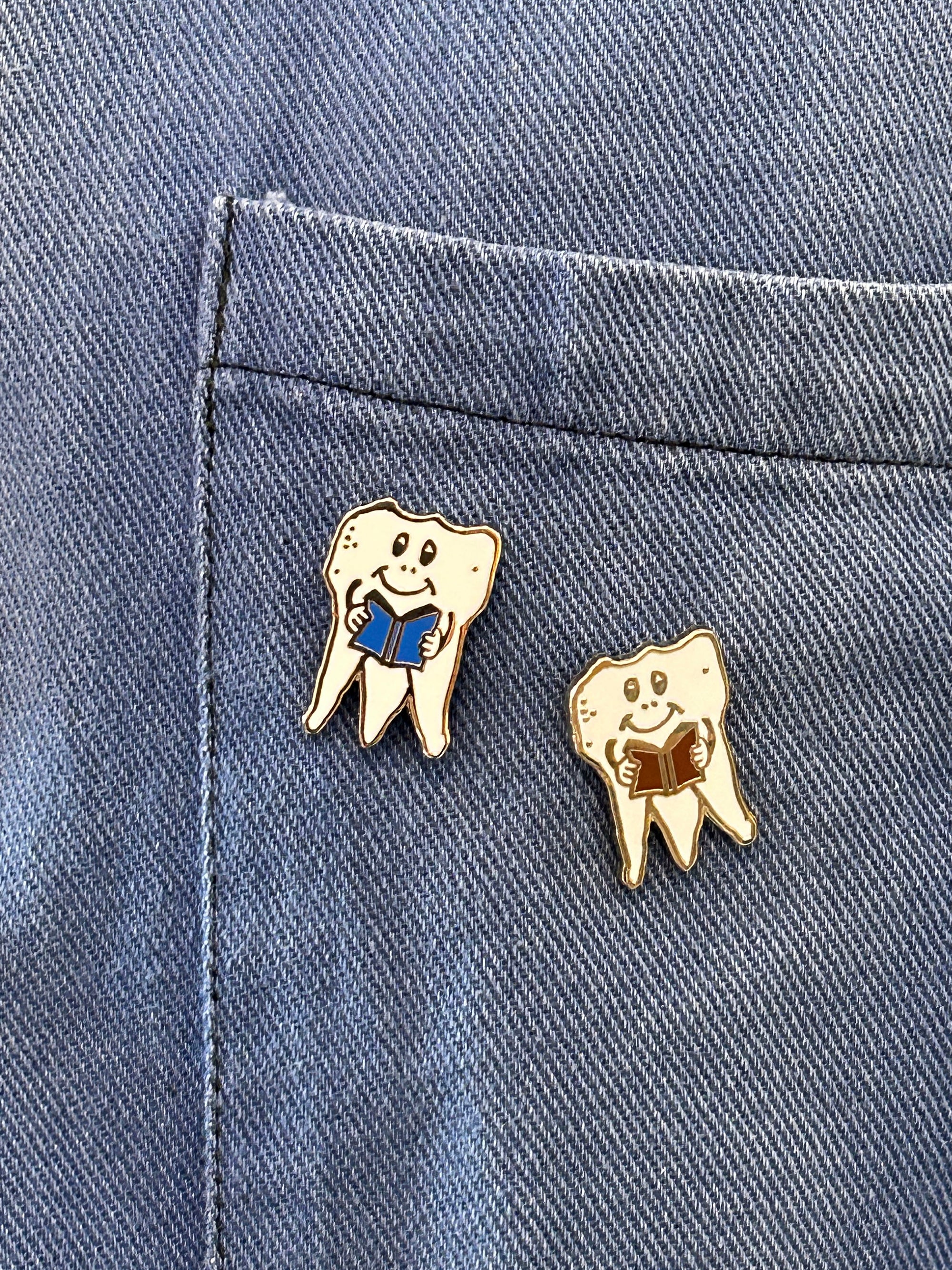 Reading tooth pin