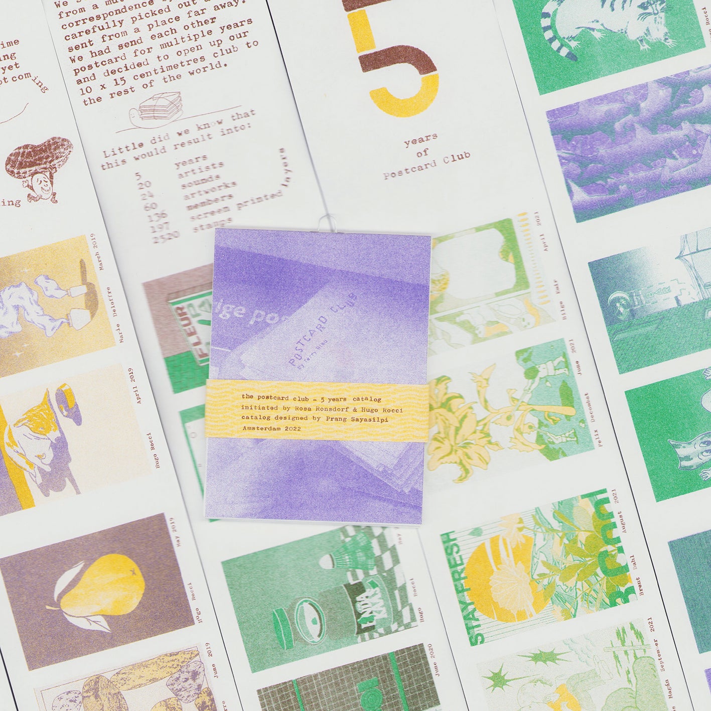 the postcard club 5 years catalog Terry's Bookstore