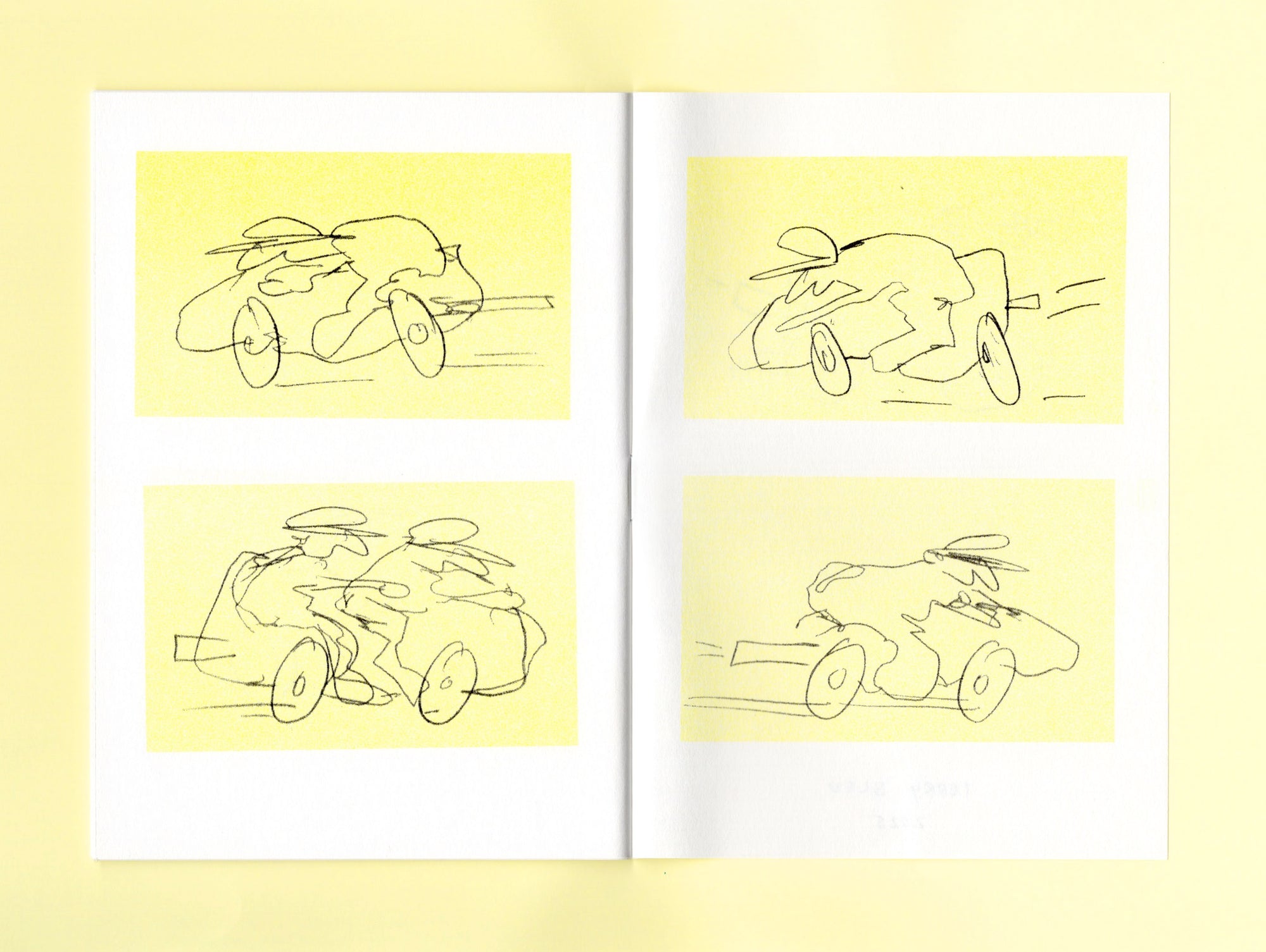 Riders on the stones