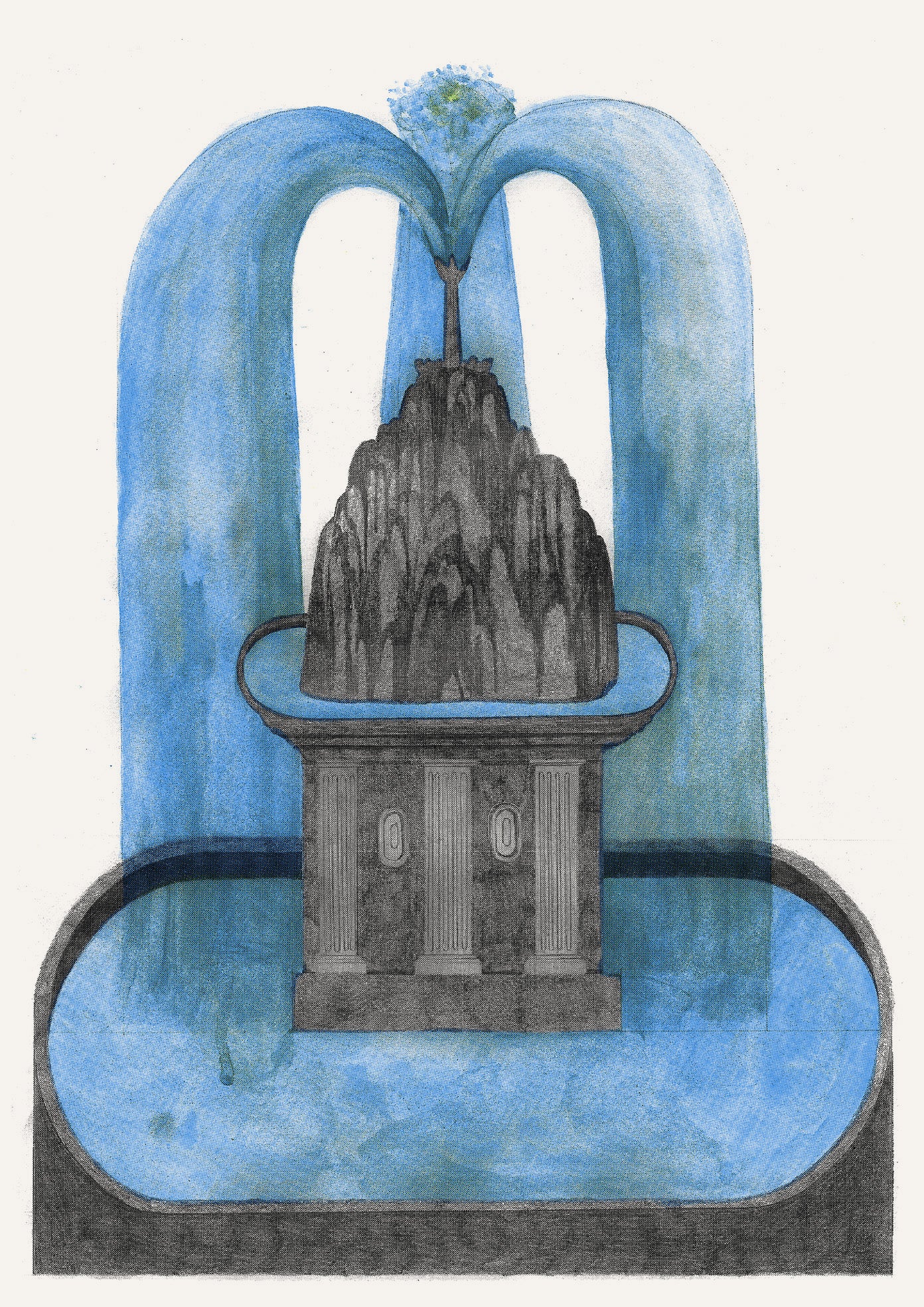 Fountain poster Terry s Bookstore fountain-poster-terry-s-bookstore